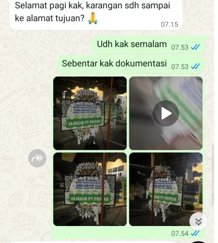 Pengiriman Papan Bunga Selamat Dukuhjati Kidul Pangkah