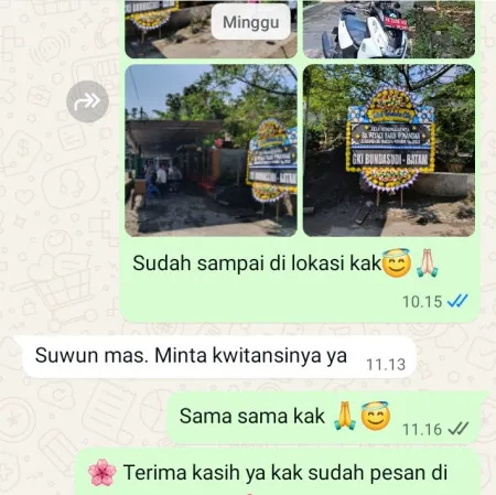Pengiriman Papan Bunga Duka Dukuhjati Kidul Pangkah