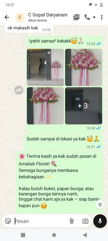 Pengiriman Karangan Bunga Dukuhjati Kidul Pangkah