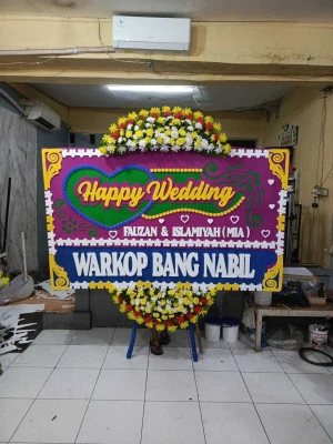 Papan Bunga di Dukuhjati Kidul Pangkah